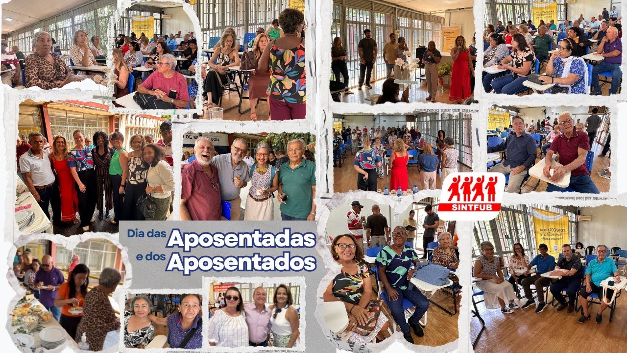 Dia das Aposentadas e dos Aposentados no SINTFUB