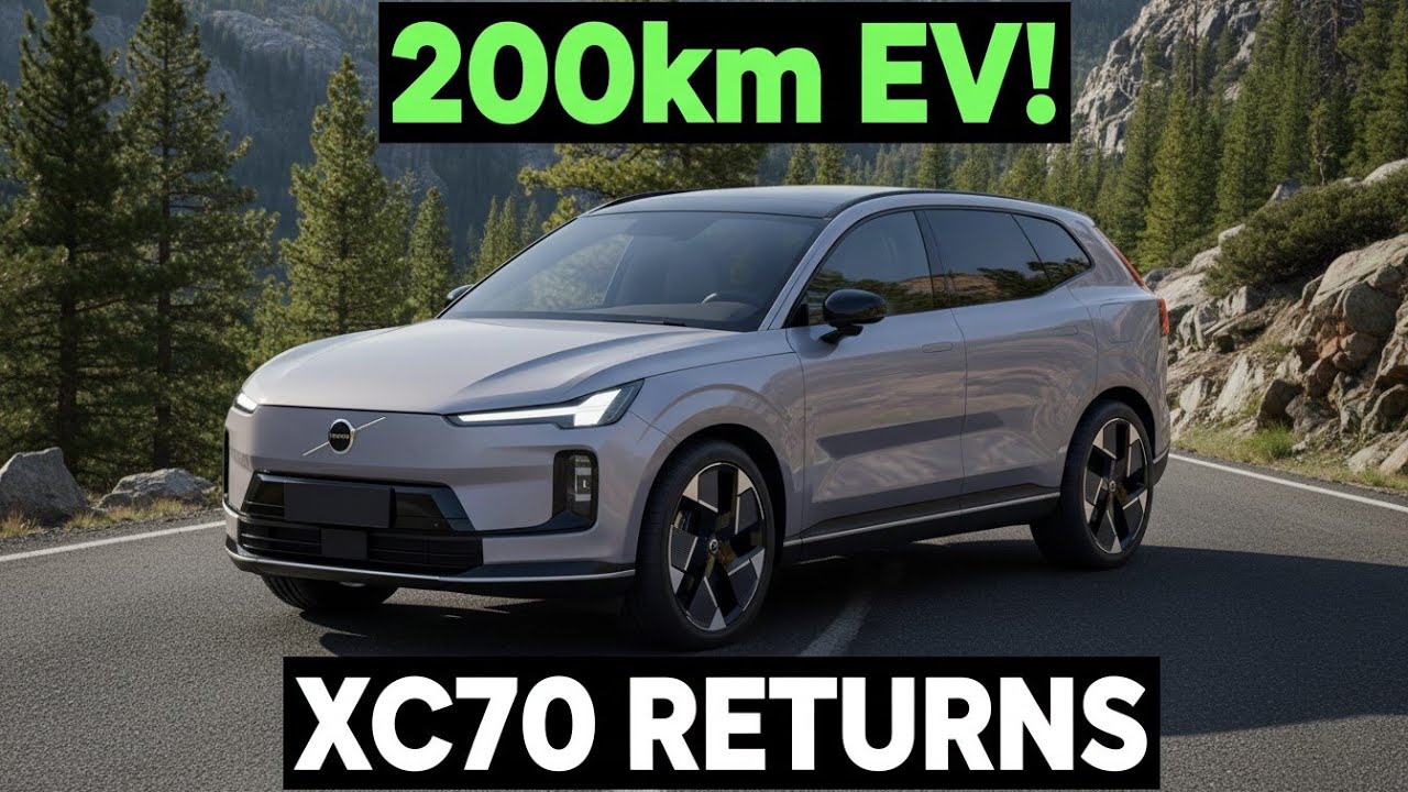 2026 Volvo XC70 PHEV – 200km EV Range & 1200km Total Range! Europe Next?