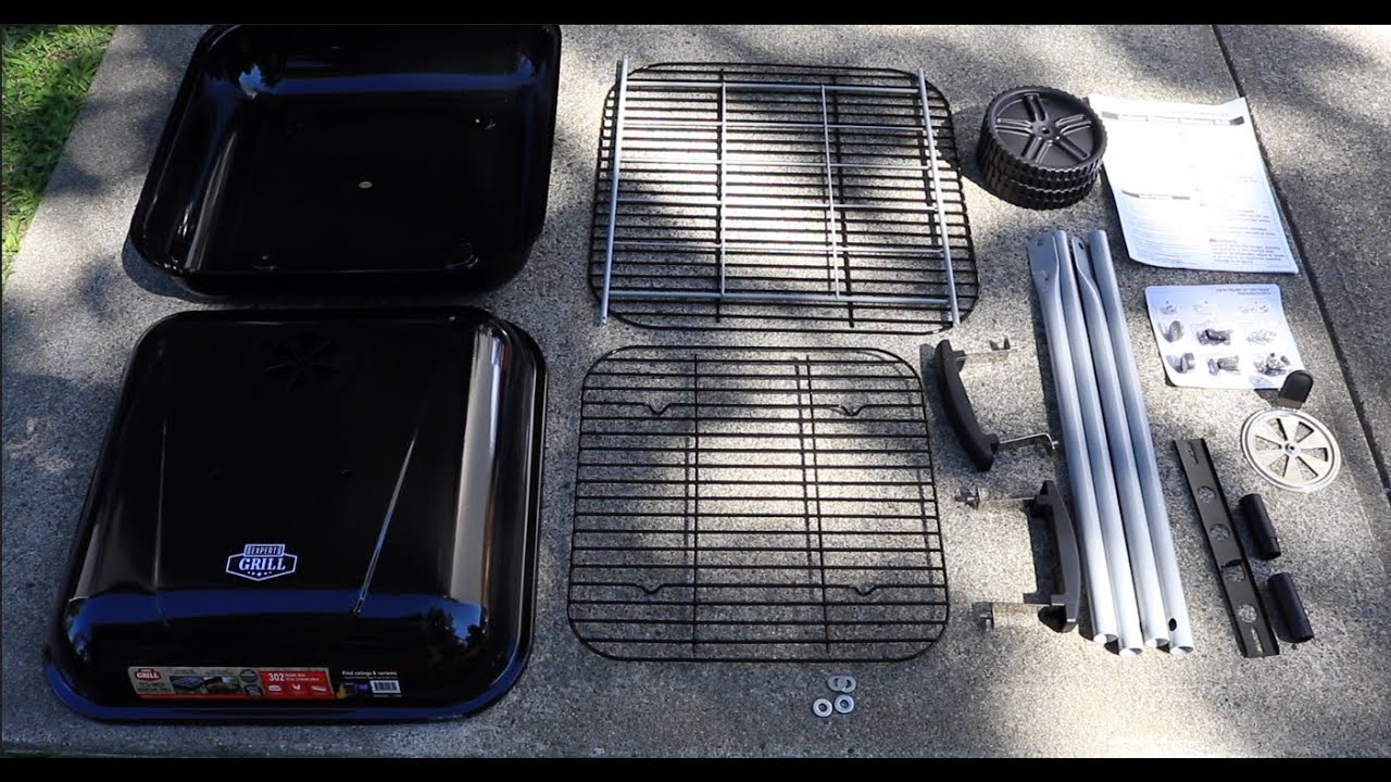 Expert Grill 17.5-Inch Charcoal Grill: Unboxing & Assembly