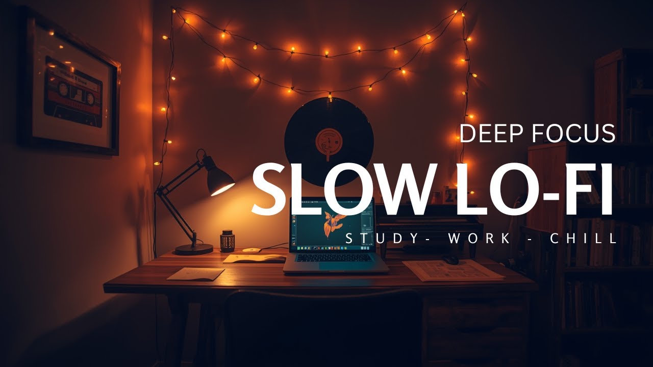 Slow Lo-Fi Beats 🌌 Deep Focus, Sleep & Late-Night Work 