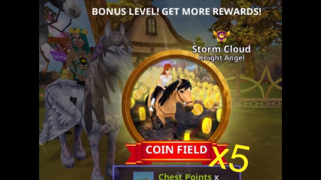Getting Coin Feild 5 times in one day🤩💞//Horse riding tales