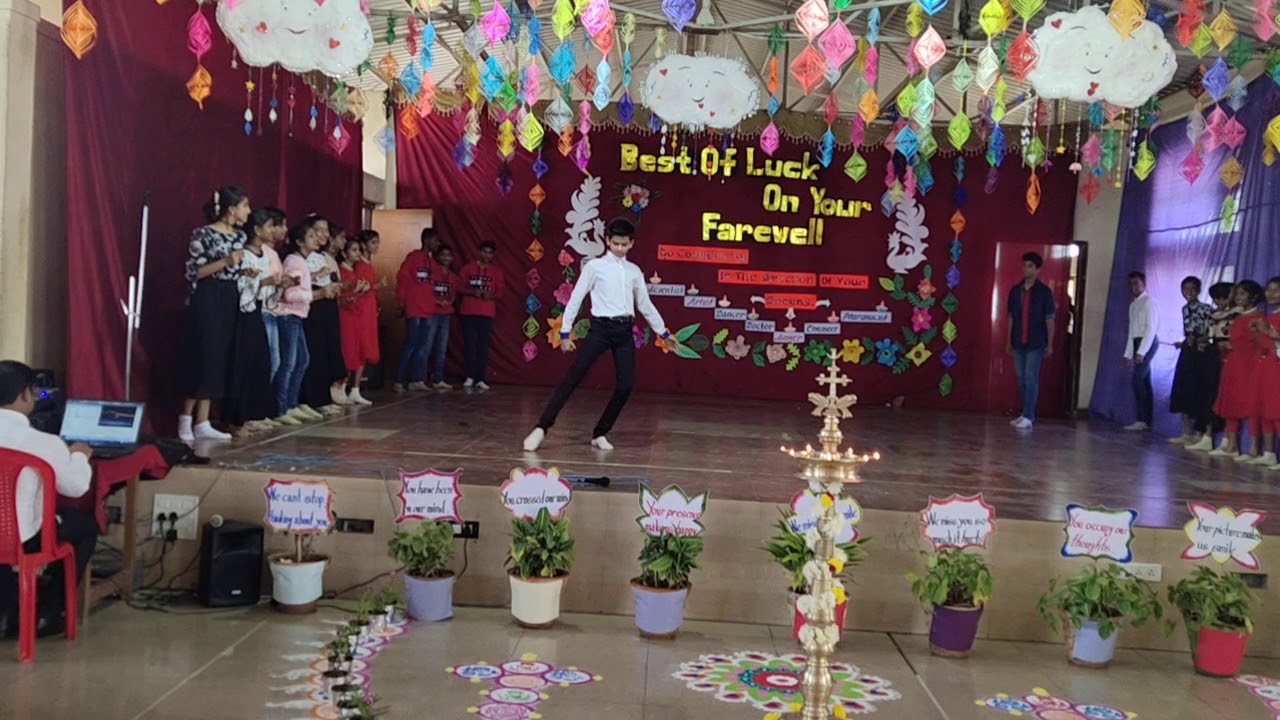 St. Anne's School 10th send off Anchoring by Aadhi Morab and Saishraddha