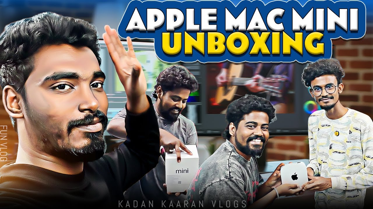 தம்பிக்கு ஒரு கம்ப்யூட்டர் பார்சல் 🖥️🤣 | Apple MacMini M4 | Kadan Kaaran Vlogs