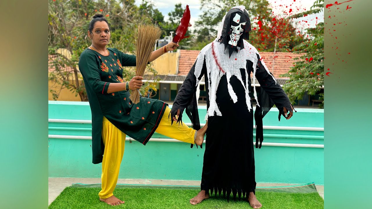 REAL GHOST 👻 COME TO OUR HOME AND ATTACKED MY MUMMY 😭✨ - #vlogs #peivideo #ghost #trending