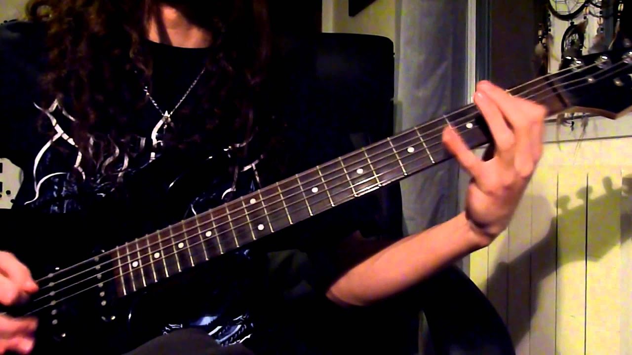 Grave - Into the grave (Guitar cover)
