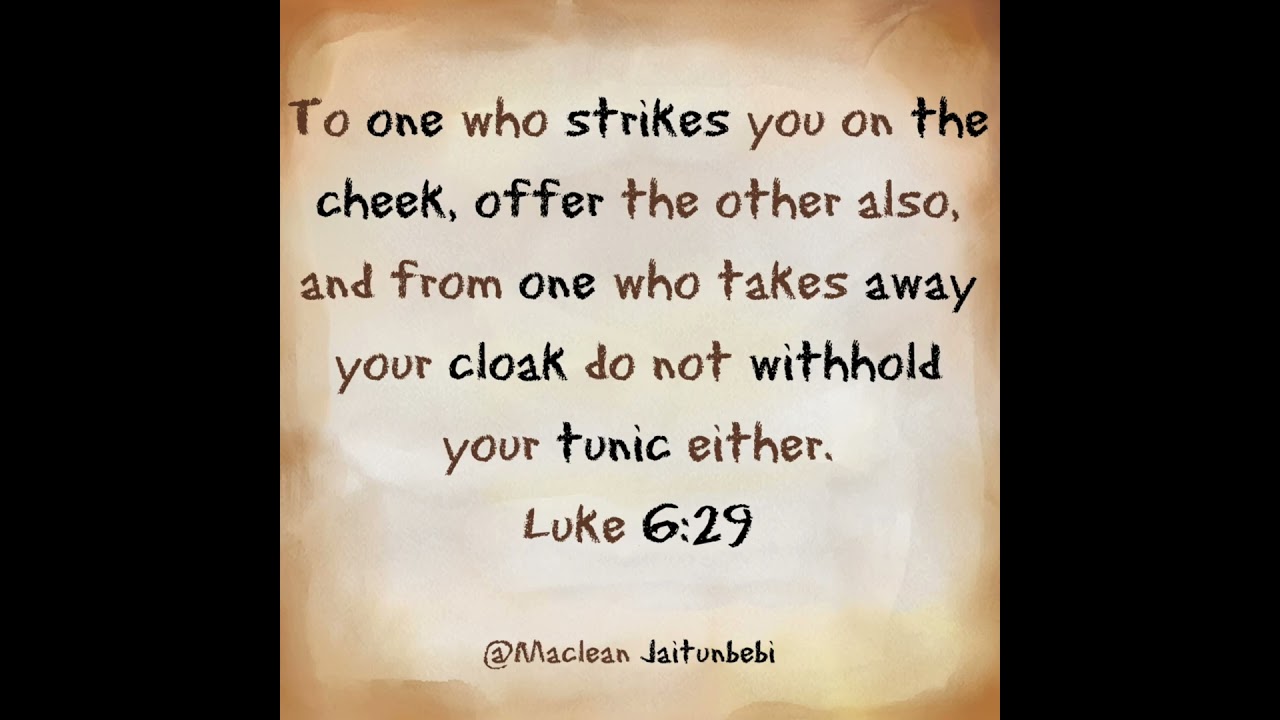 When Jesus was on earth he teached&followed peace&love.But he questioned& condemned unrighteousness.
