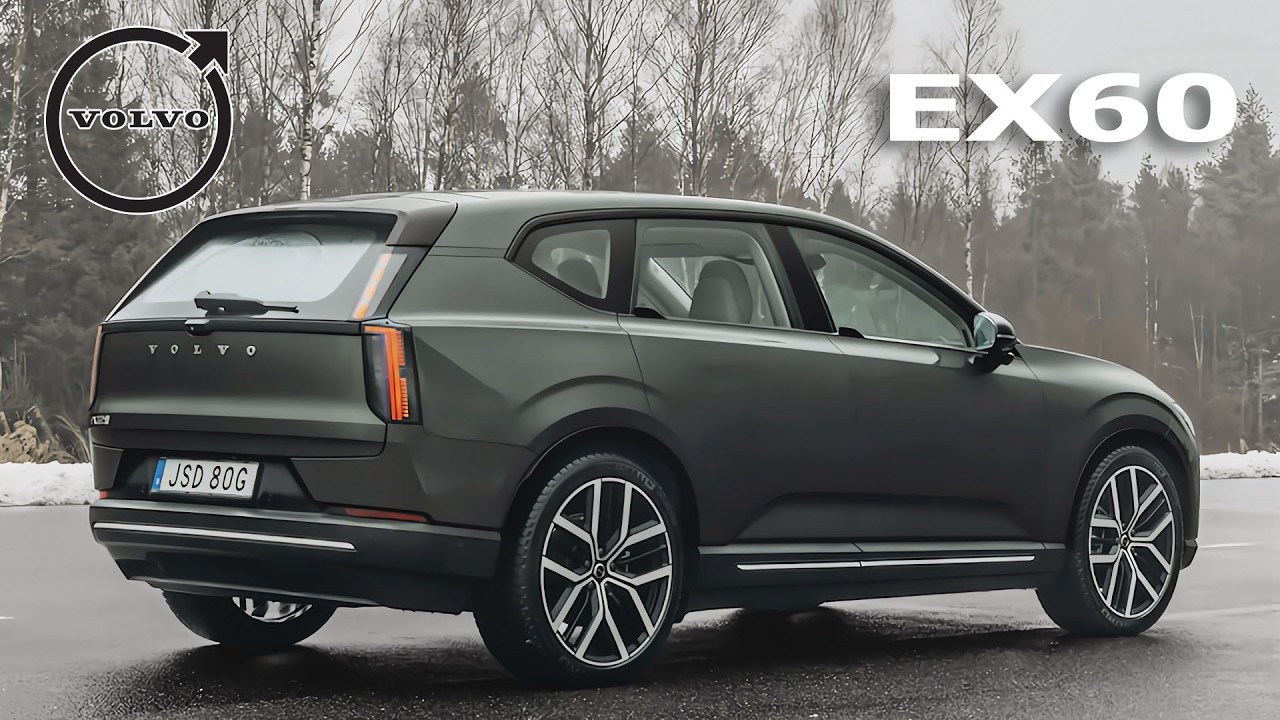 Volvo EX60 - интерьер, экстерьер