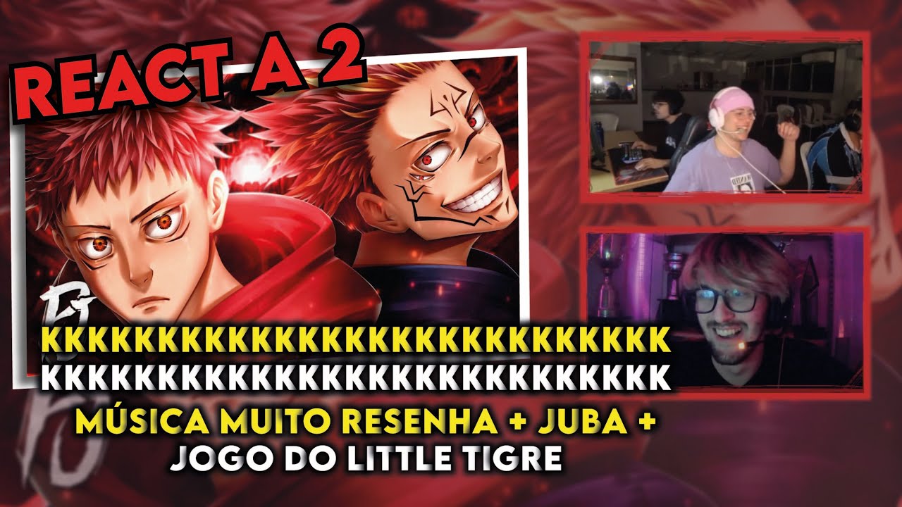 REACT A 2 - Sukuna e Itadori Trap 😈😈(Jujutsu Kaisen)| Entre Maldições | Feat @Shinezinofc @Atilla021