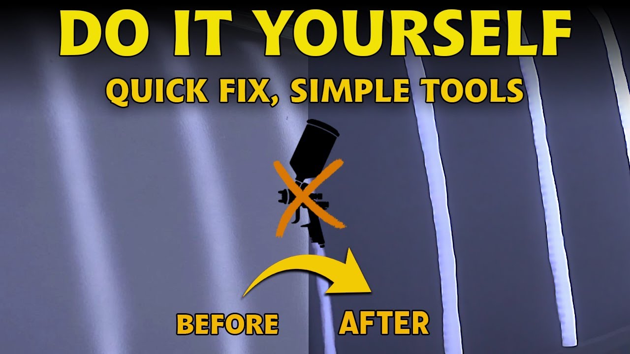 The Easiest Way to Remove Orange Peel and Get a Mirror Finish (DIY)