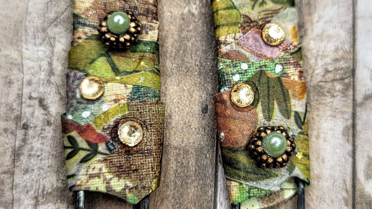 Paper earrings!