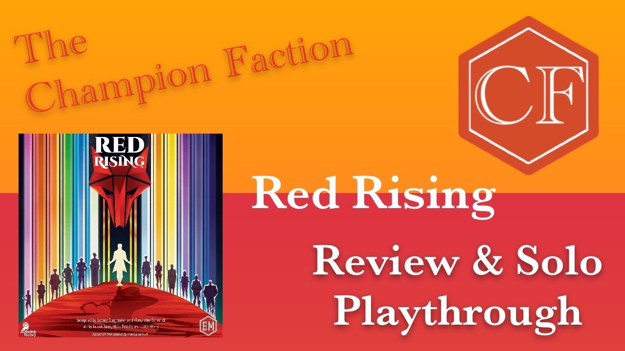 Red Rising Solo Playthrough and Review