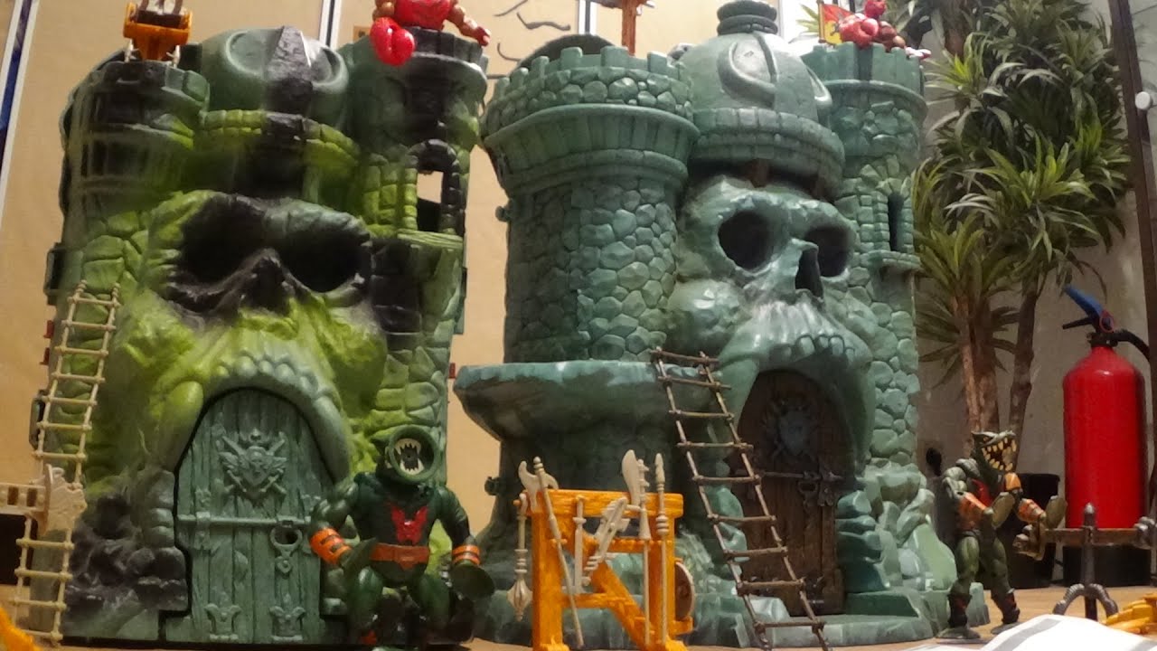 Castle Grayskull Playset MOTU MOTUC Masters of the Universe  und Classics 80er (Deutsch/German)