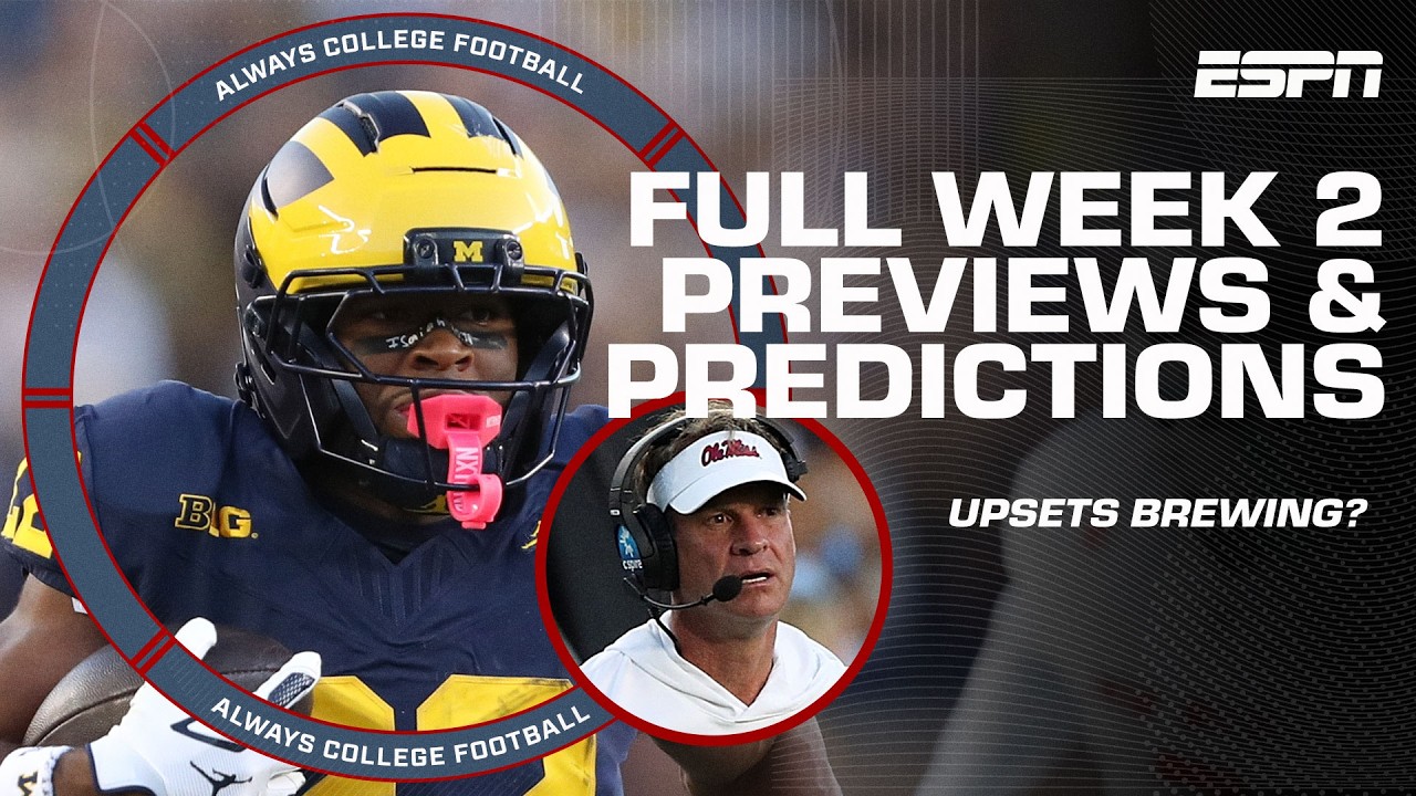 WEEK 2 PREVIEWS: Showdown in Norman, rivalries returning & more 🏈 | Always College Football