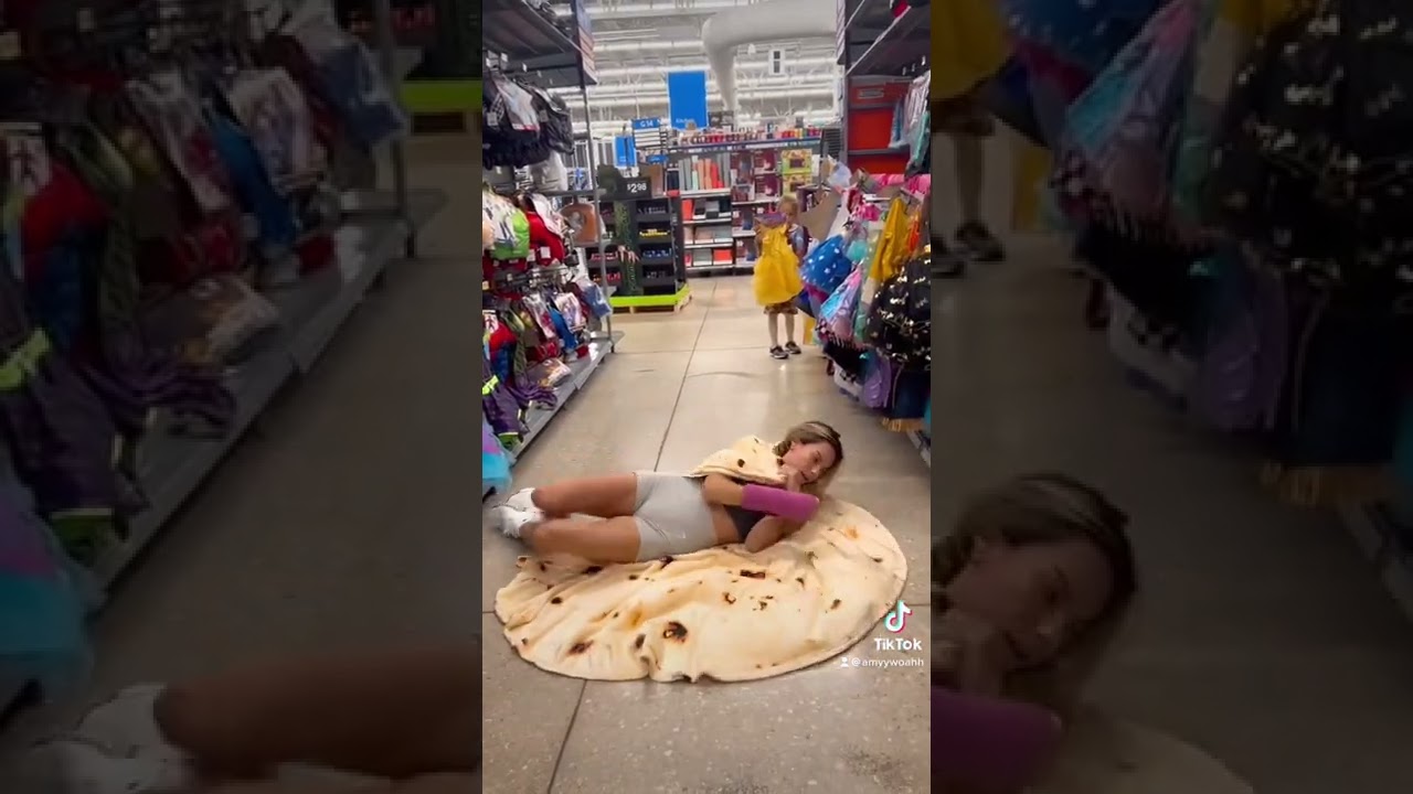 Kiedy upierasz się, żeby być burrito w Walmarcie