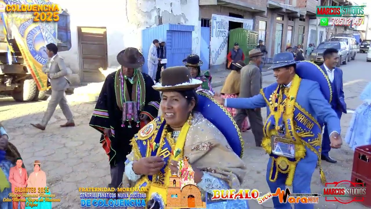 RECEPCION MORENADA SEÑORIA FANATICOS DE COLQUENCHA 2025 PARTE 4