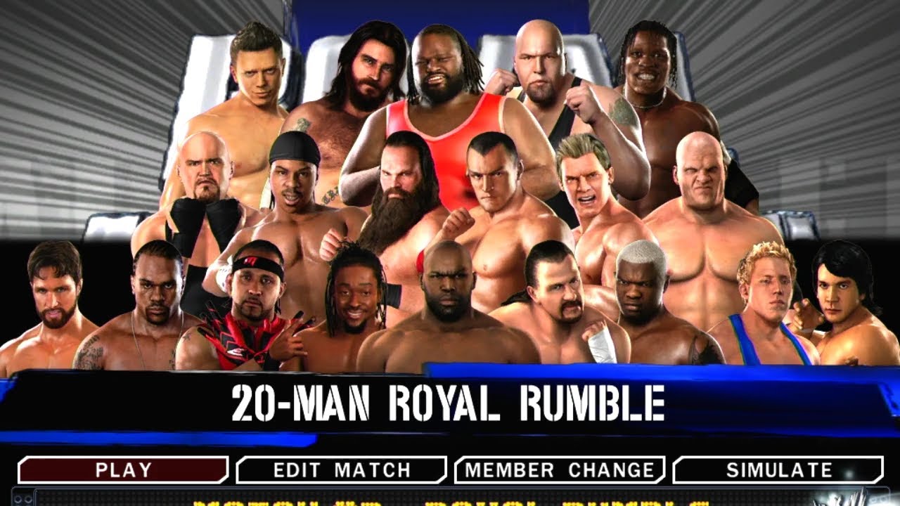 WWE SmackDown Vs. Raw 2011 | 20-man Royal Rumble match