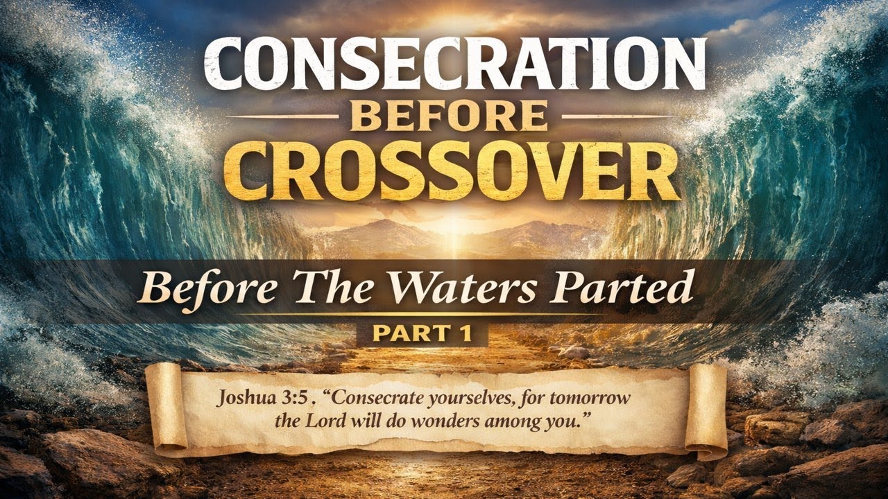 CONSECRATION BEFORE CROSSOVER - PART 1 — BEFORE THE WATERS PARTED 📱