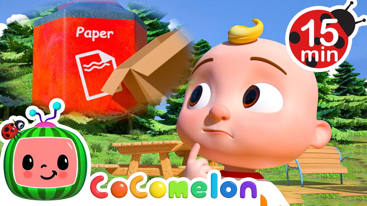 Baby JJ Learns to Recycle Rubbish | CoComelon | Songs and Cartoons | Best Videos for Babies