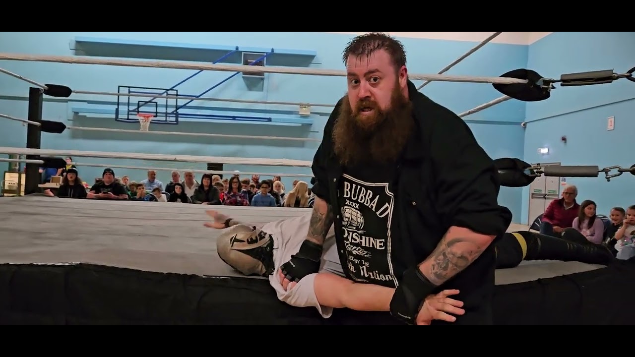 Big Bubba vs El Temple  - EPW American Wrestling - 14/04/24 - Leigh Leisure Centre