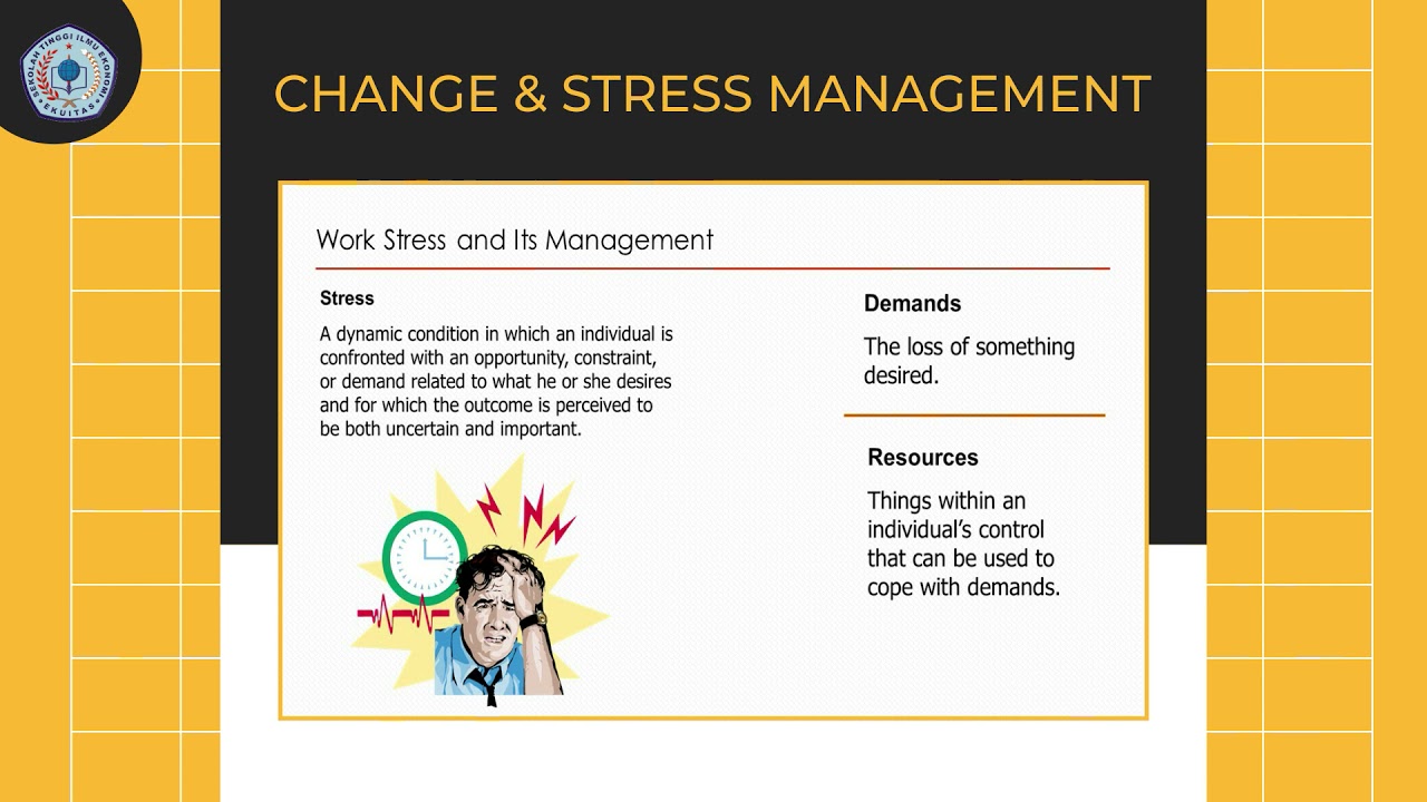 E-LEARNING EKUITAS | CHANGE & STRESS MANAGEMENT