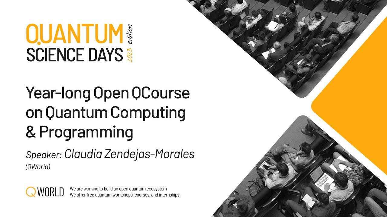 Year-long Open QCourse on Quantum Computing & Programming | QSD2023