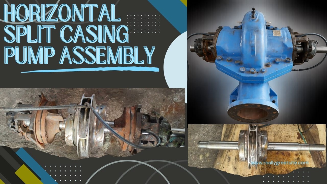 Horizontal Split Casing Pump Assembly Step by Step