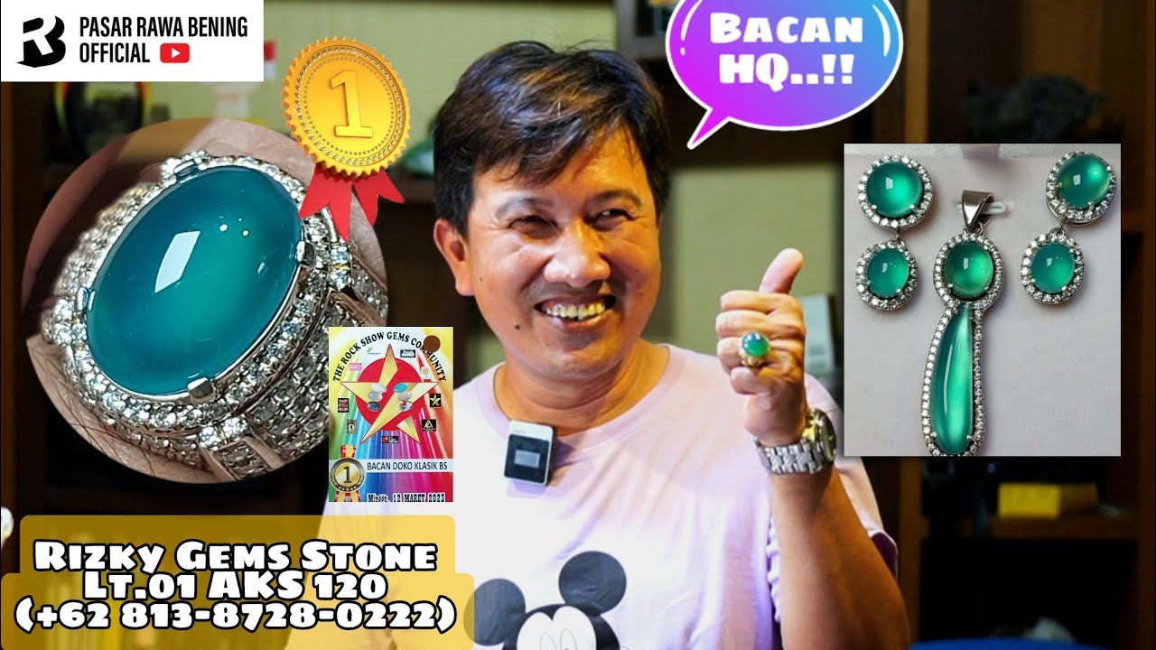 BACAN JUARA KONTES Super HQ / Bacan Super HQ Contest Champion ( Rizky Gems Stone - Rawabening)
