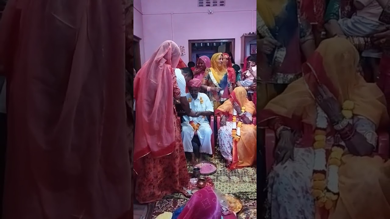 #Dadosa dadisa Sone ki Sidhi chdhana# Utsav # Rajathani parampara# Short