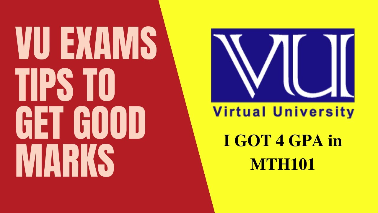 How to Get Good marks in VU Exams 2023