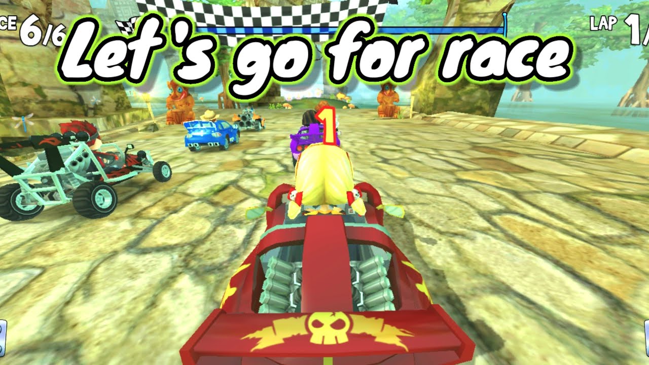 Beach buggy racing gameplay. success gamer 25. 