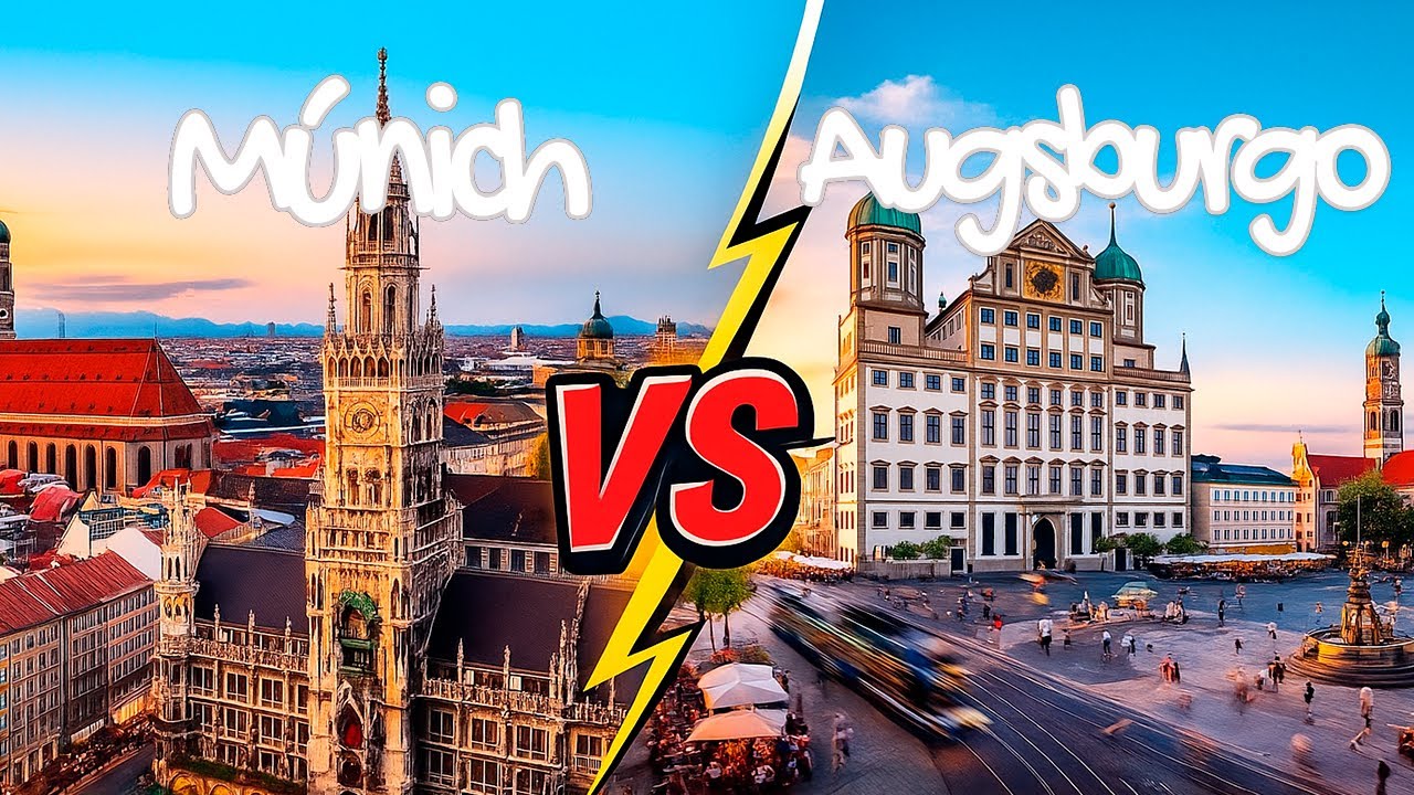 Augsburgo vs M&uacute;nich: &iquest;Vale la pena vivir en una ciudad 