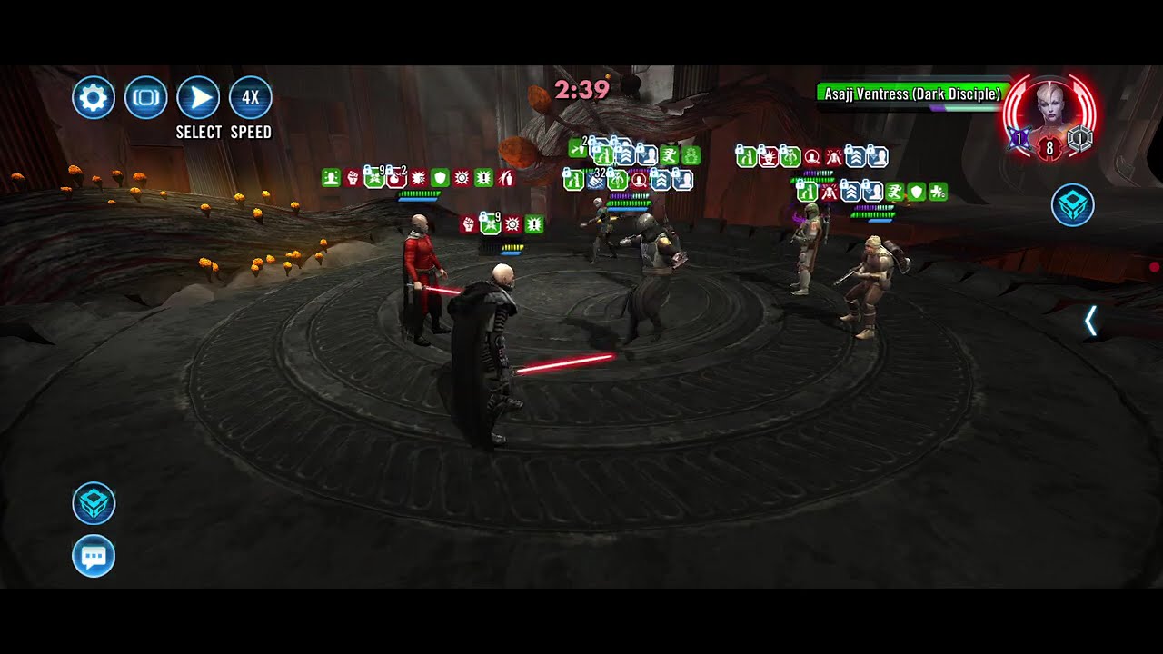 Malgus/DR/BSF/Malak/Marauder (wordy tank) fails vs. BFSOJ/AVDD/BF/Zam/Dengar (L9 Boba FDC): 1 kill