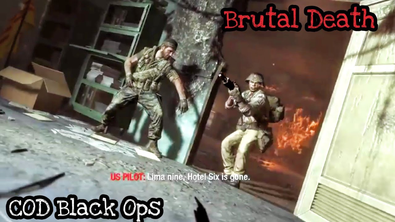 Most Brutal Mission On MACV Building: COD Black Ops The Defector