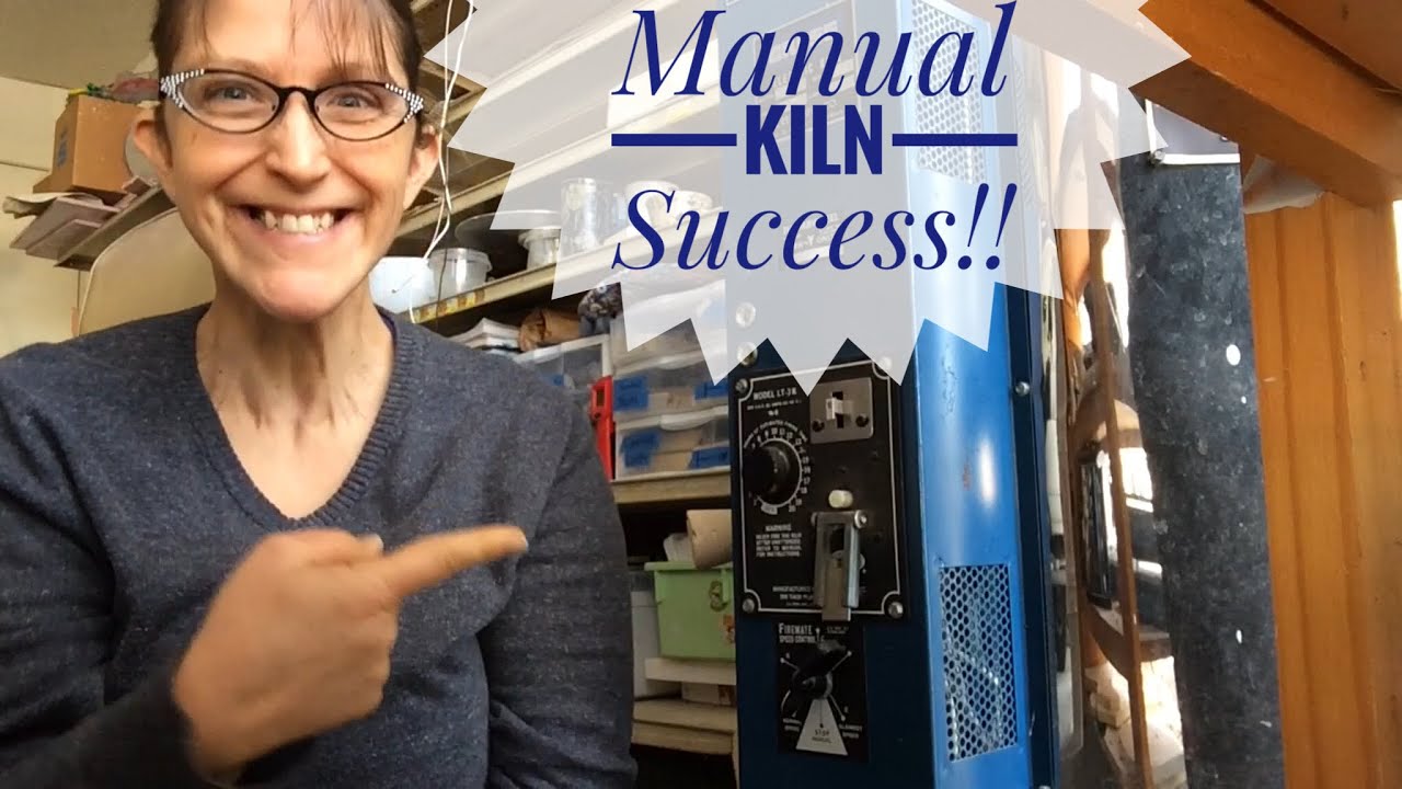 How to Fire a Manual Kiln 2, Kiln Sitter, Firing a Kiln for the First Time, Home pottery studio vlog