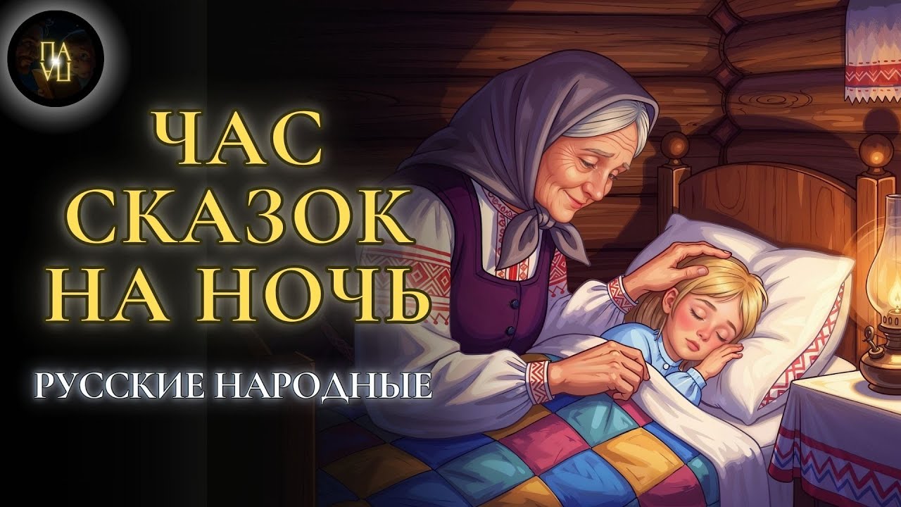 Спи как В ДЕТСТВЕ | 10 Русских народных сказок ПЕРЕД СНОМ
