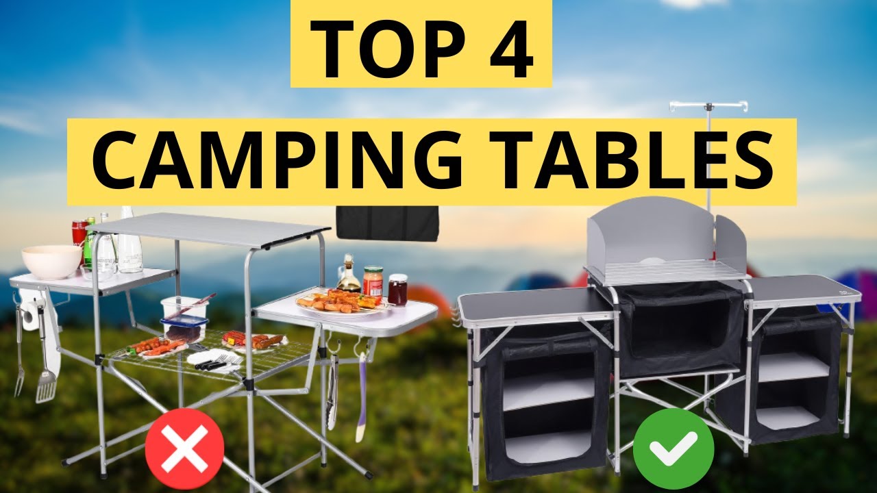 The Best  Camping Kitchen Tables on Amazon 2025