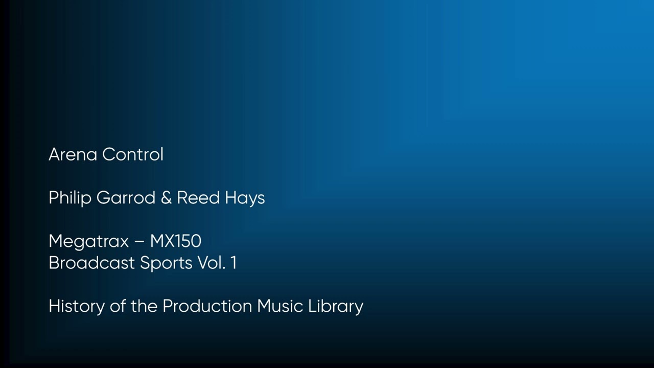 Arena Control - Phil Garrod & Reed Hays | Megatrax (MX150) [Full Track] - HOTPML 