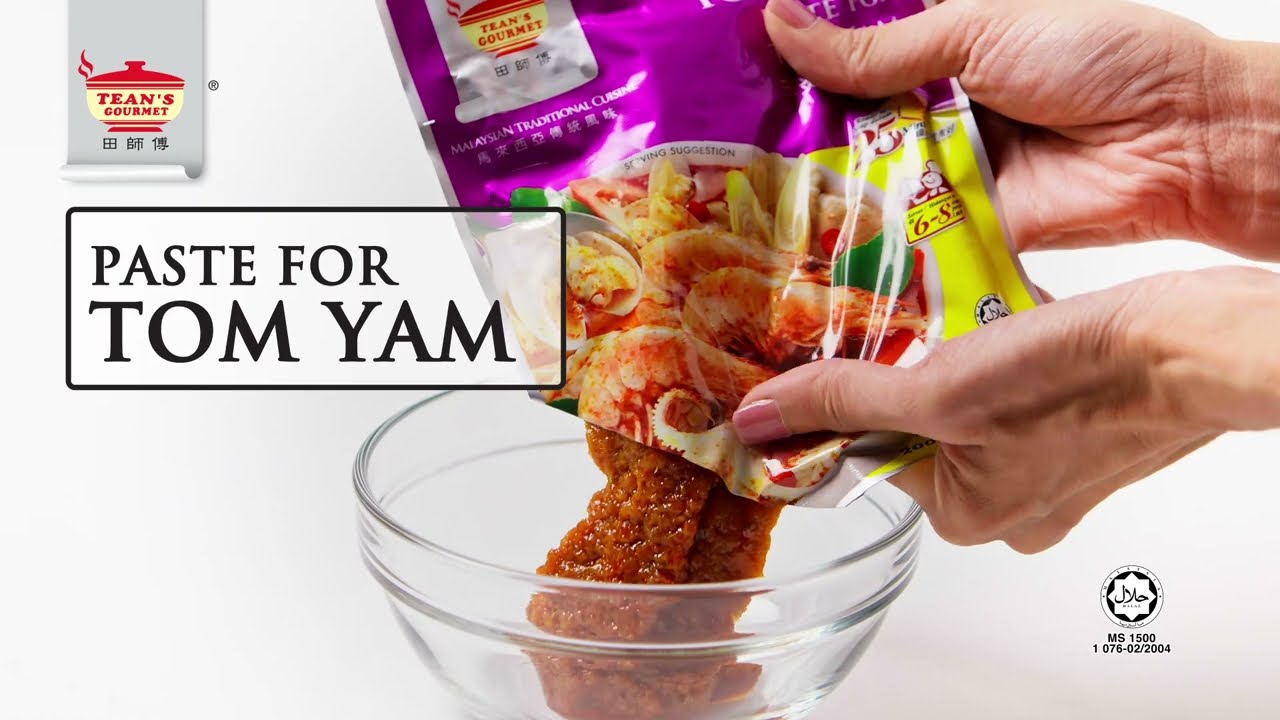Tean's Gourmet Paste For Tom Yam Cooking Instructions