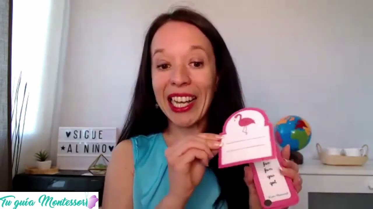 Tutorial llaveros series del lenguaje Montessori.