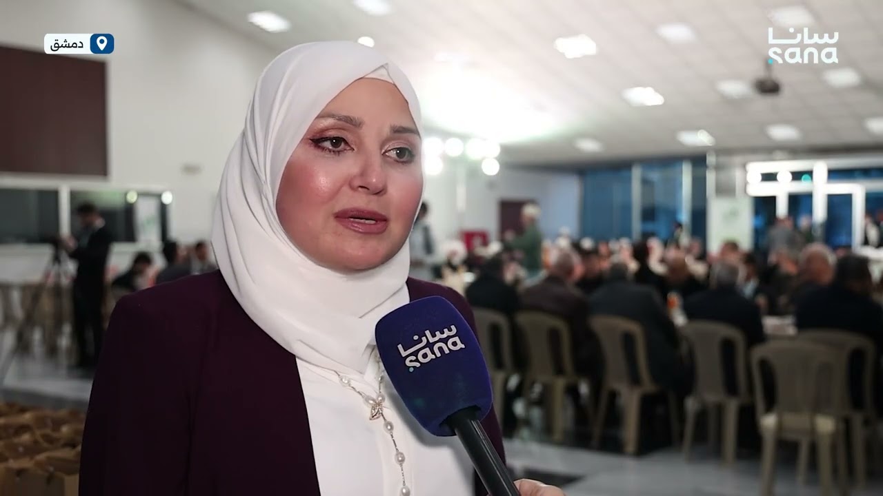 دفء رمضان يجمع الأطفال الأيتام على مائدة إفطار في كلية الحقوق بدمشق