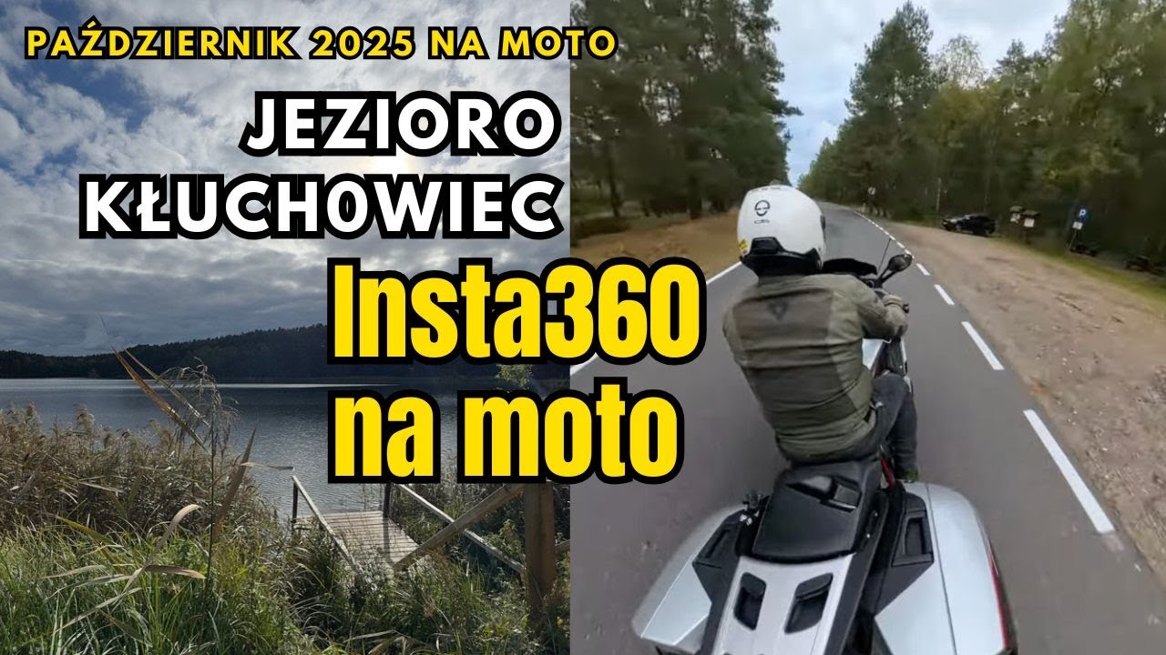 Październikowa mini wyprawa motocyklowa. Wspomnienia z triathlonu w Sierakowie, i łysy Bartas.