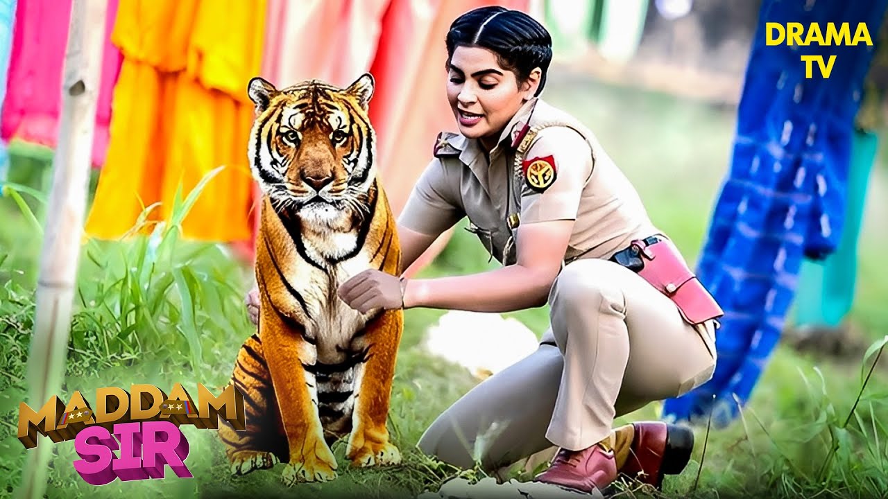 Karishma Singh ने कैसे बचाया खूंखार शेर को? | Maddam Sir | Comedy TV Show