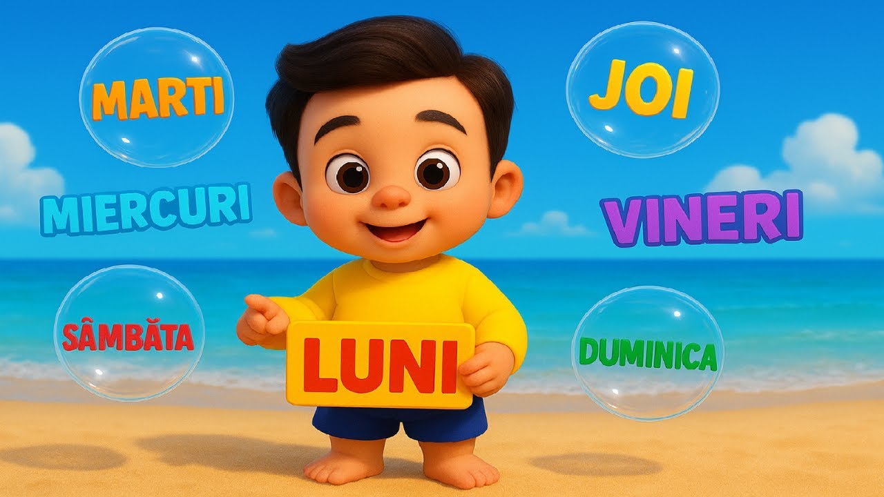 ZILELE SAPTAMANII 📅+ Mai Multe Cantece Pentru Copii Educative