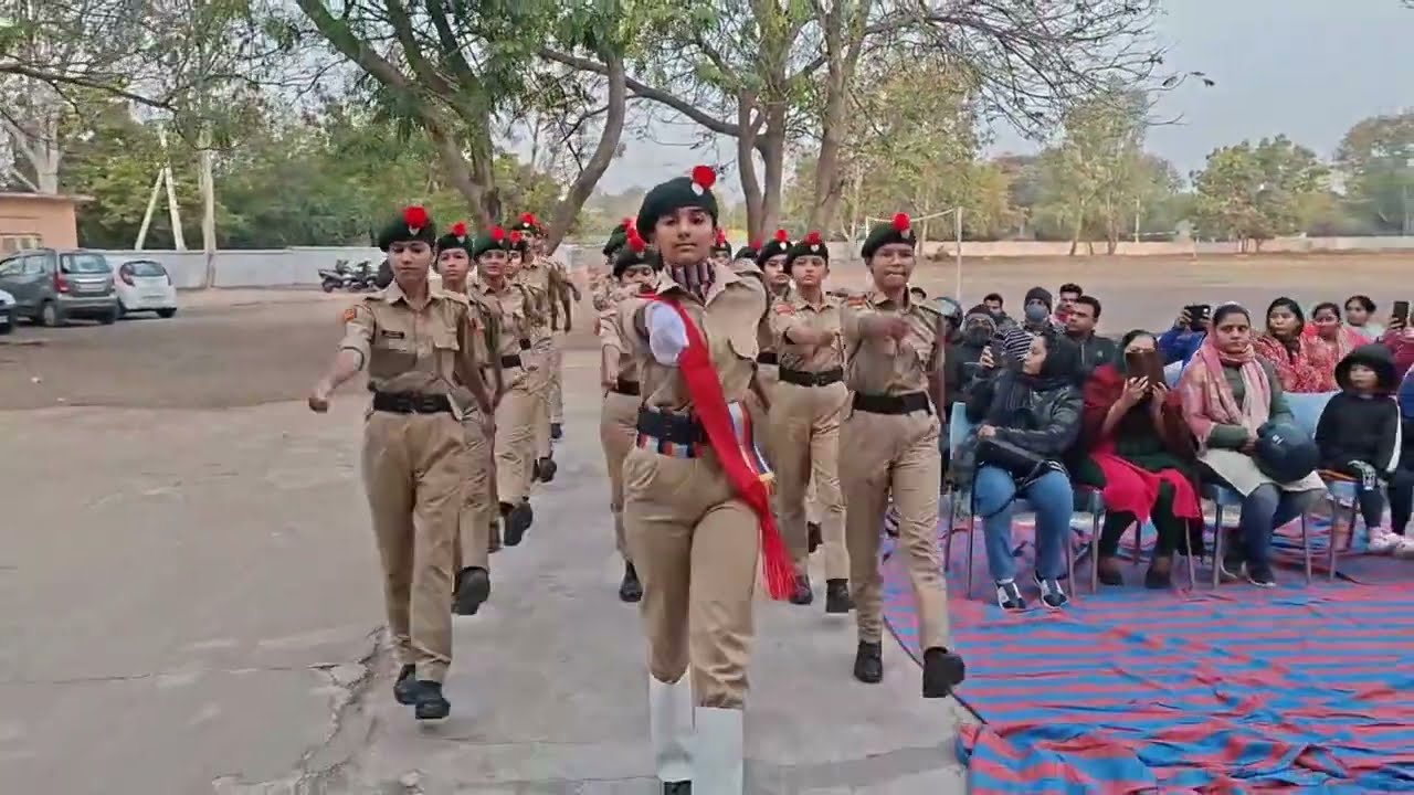 Flag Unfurling & NCC Parade | 77th Republic Day 🇮🇳 | 27 Gujarat BN NCC, Jamnagar