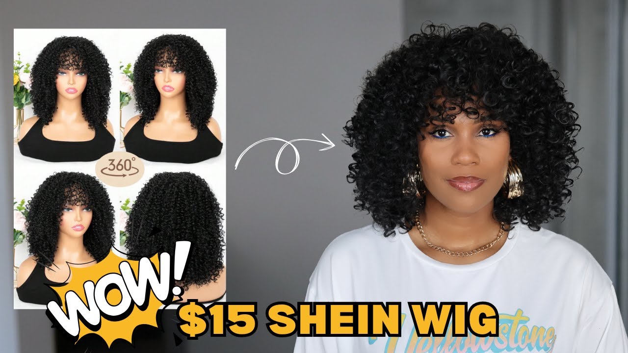 $15 SHEIN Curly Wig Review | Is It Worth It?