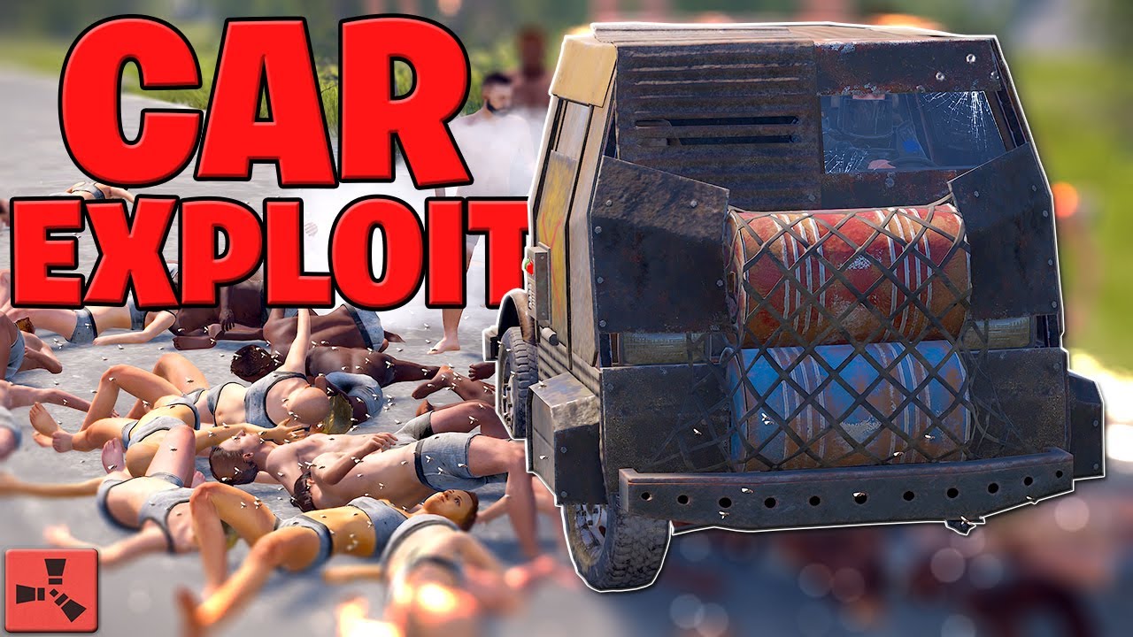 LITERALLY the MOST 200iq Playstyle in RUST (cars)