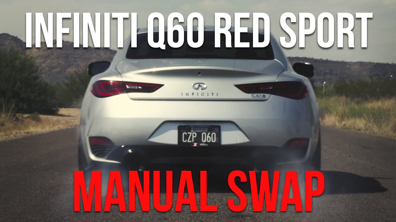 Обзор: первый в мире Infiniti Q60 Red Sport с механической коробкой передач
