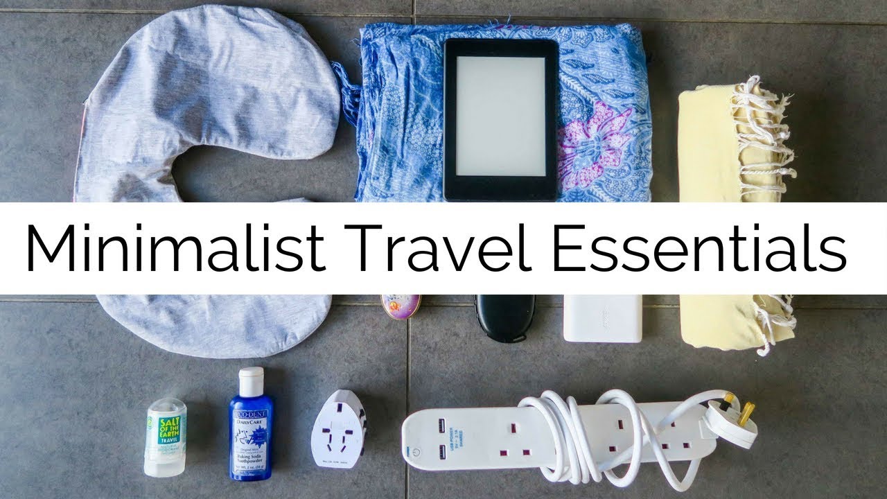 Minimalist Travel Essentials ✈️ | Long Term Travel | Packing Tips
