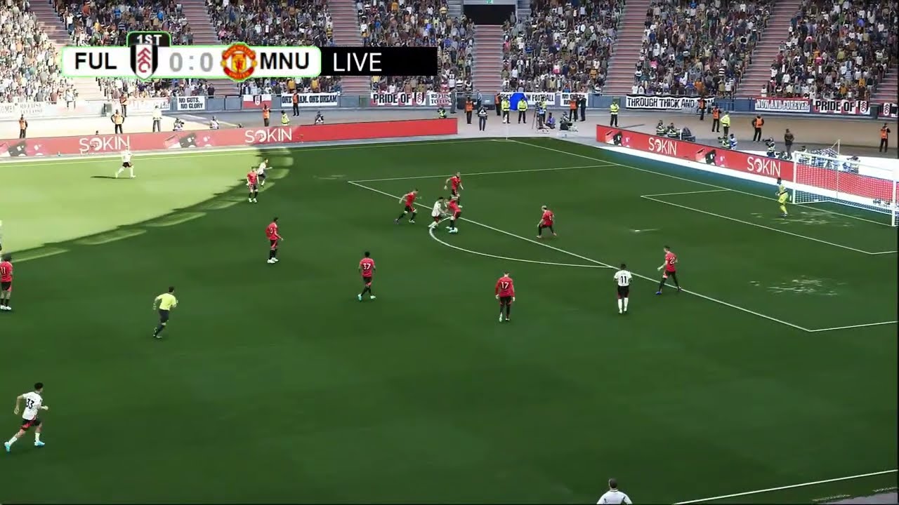 🔴LIVE : Fulham vs Manchester United | English Premier League Match Live Now