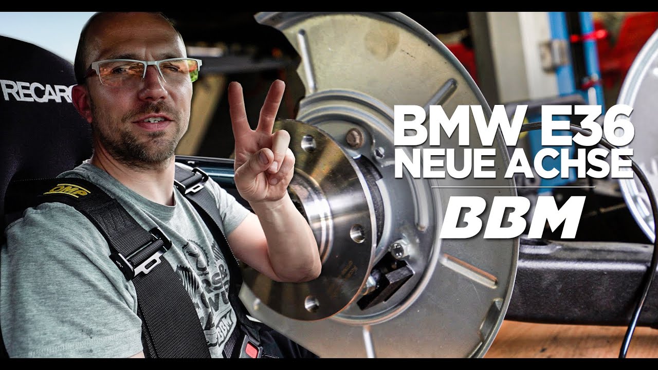 Wie fährt er sich? | Neue Hinterachse am BMW E36! | by BBM Motorsport